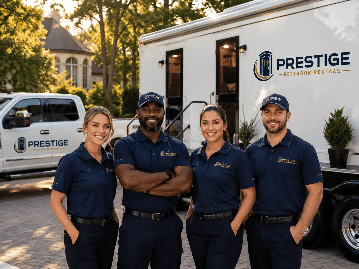 Trusted Luxury Portable Restrooms company in Lamont, MI